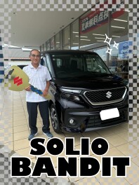 ご納車おめでとうございます！！【ソリオバンディット】